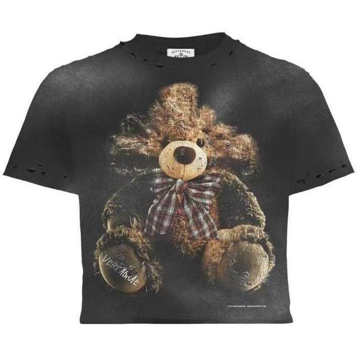 Vertabrae Teddy T-Shirt Black