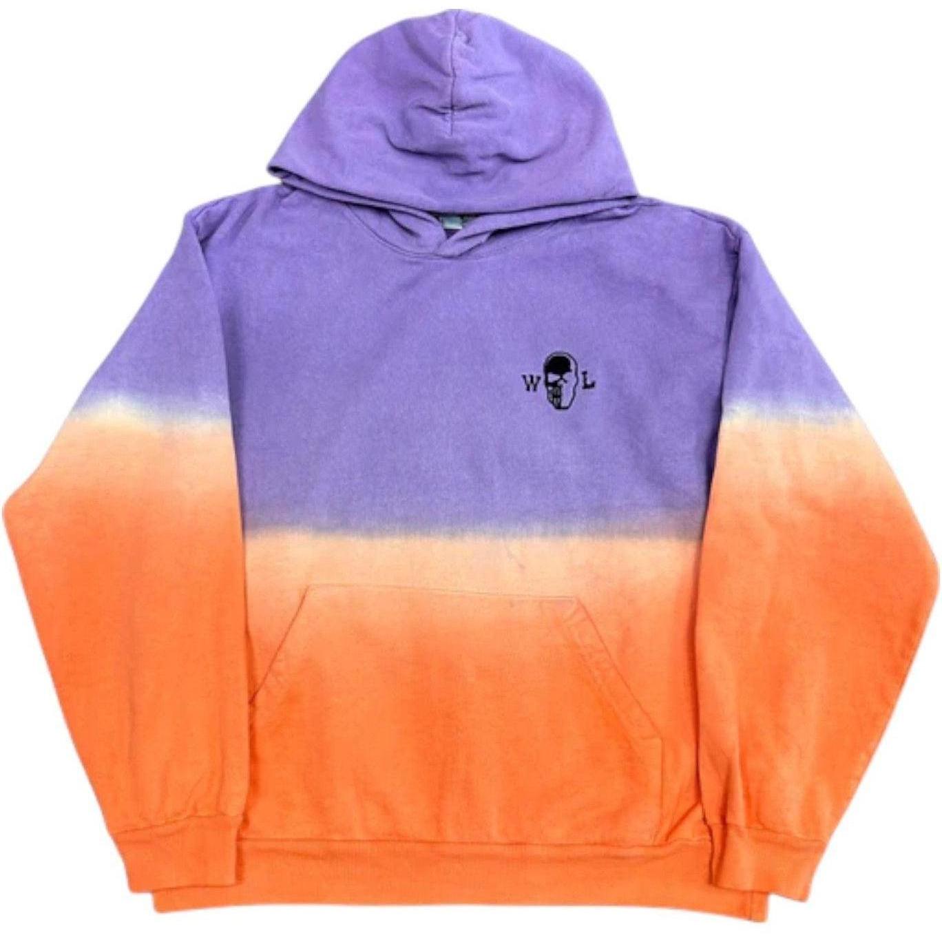 Warren Lotas The Singer Hoodie Purple Orange
