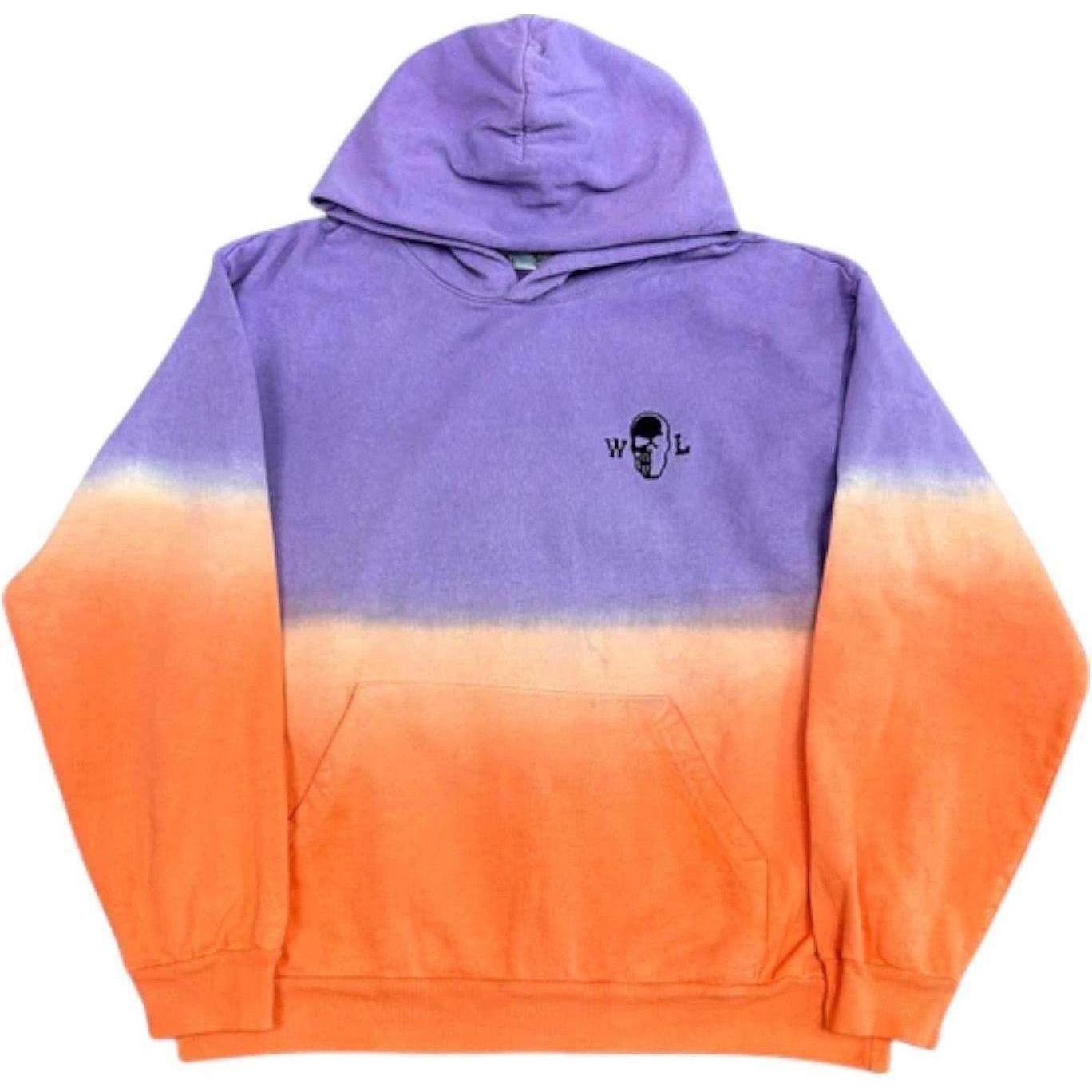 Warren Lotas The Singer Hoodie Purple Orange