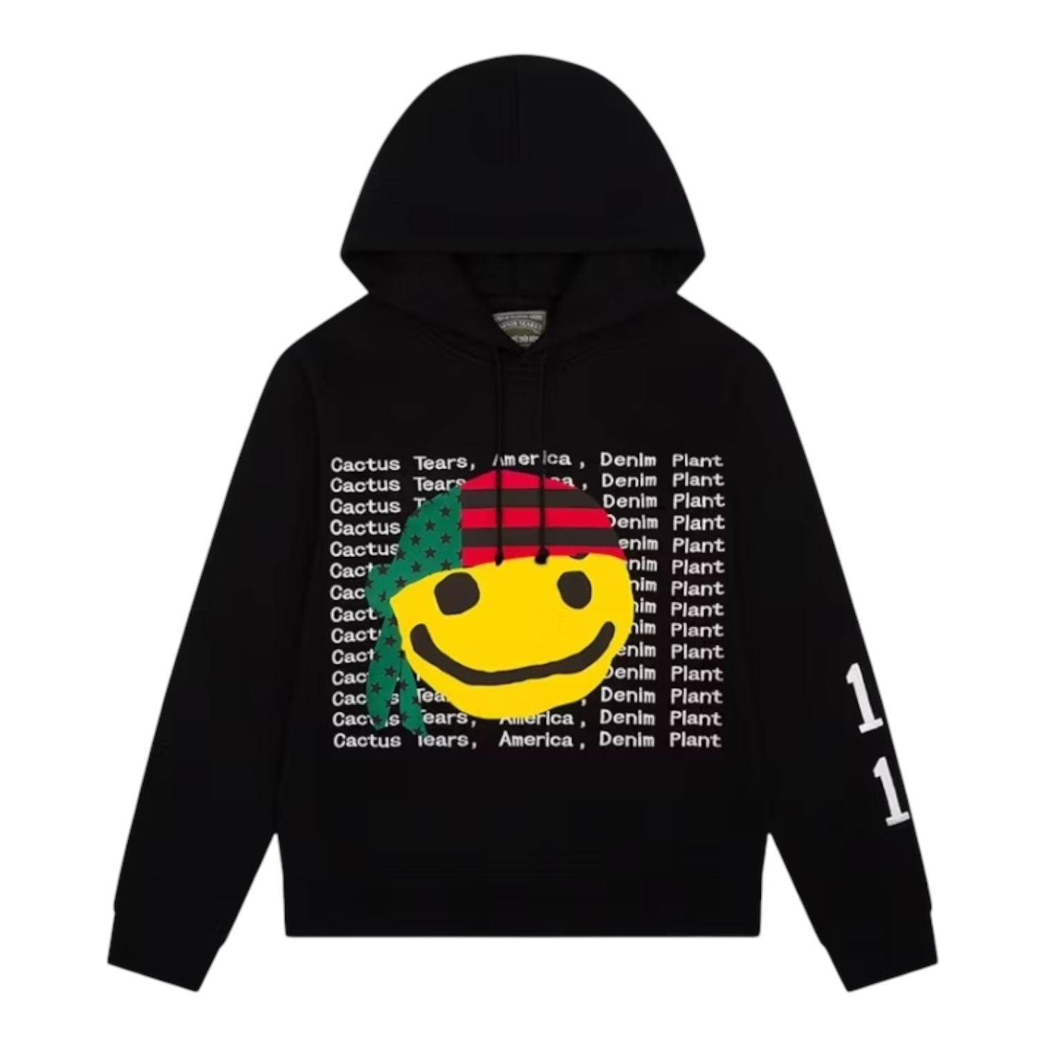 Denim Tears x CPFM Cactus Tears Hoodie Black