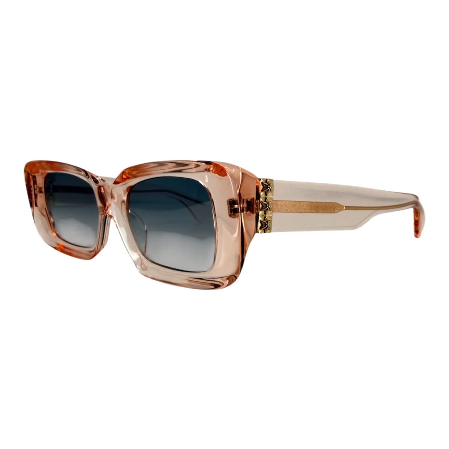 Chrome Hearts Estrel La Pink/Silver Sunglasses