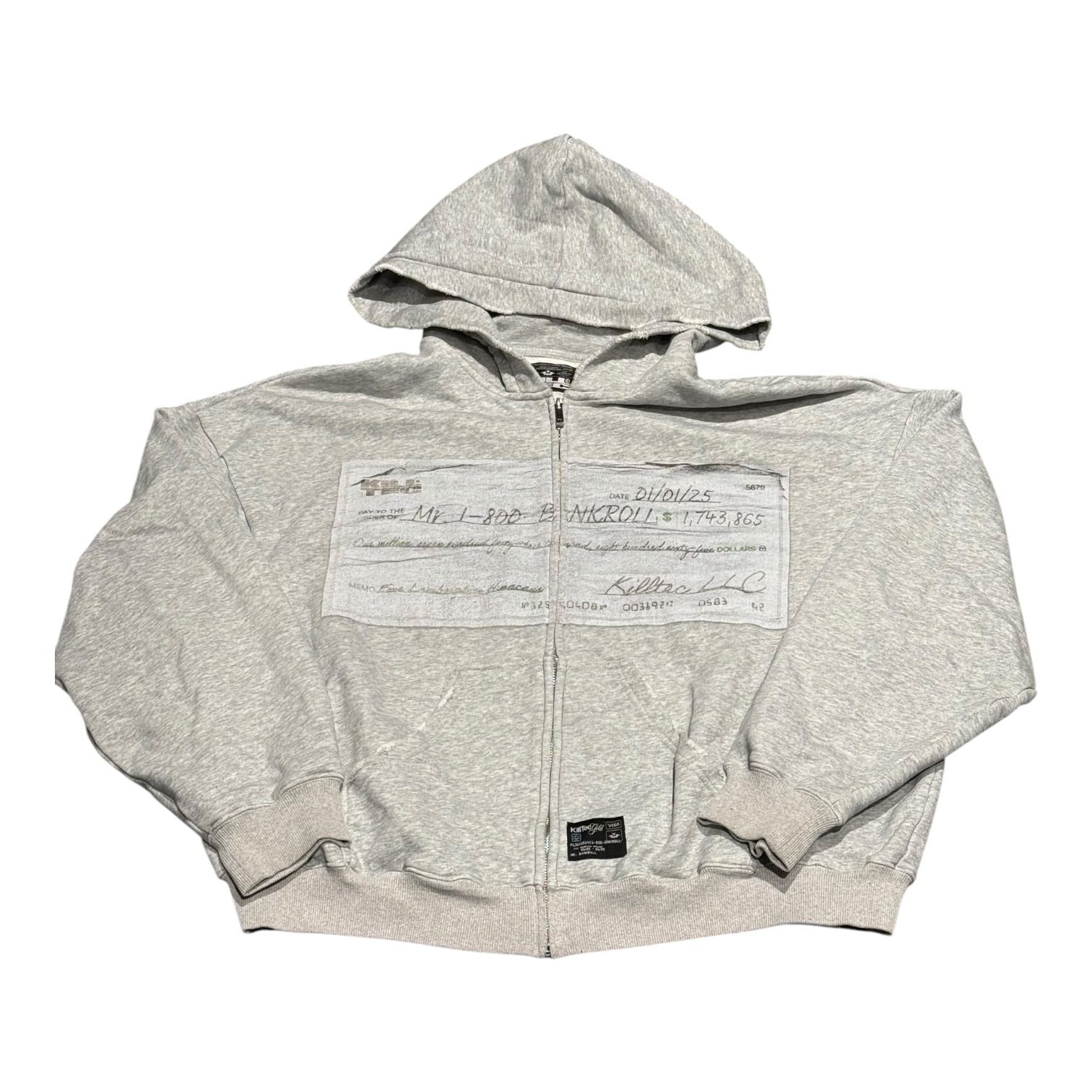 Killtec Capsule 3 1-800 Bankroll Zip Up Hoodie - Like New