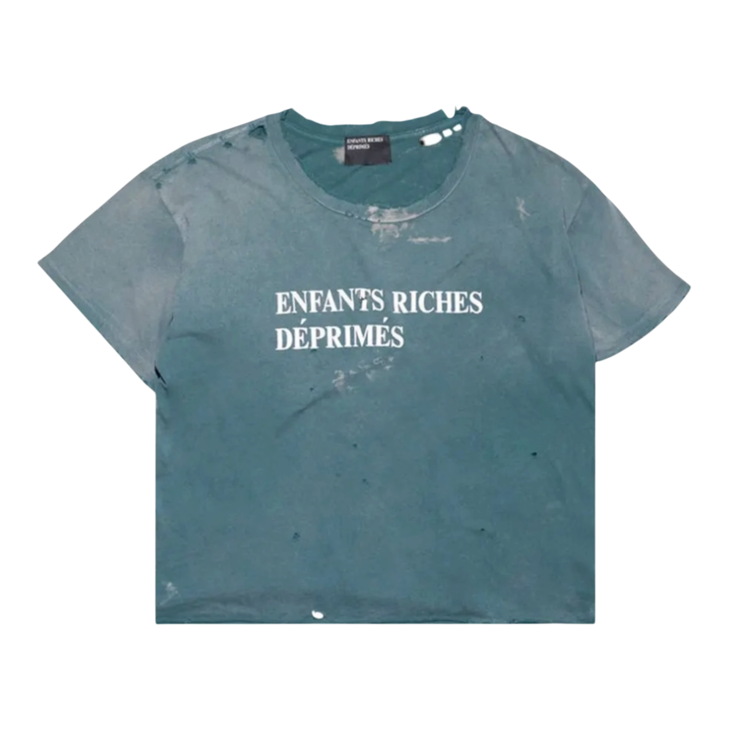 Enfants Riches Déprimés Classic Logo T-Shirt Posy Green