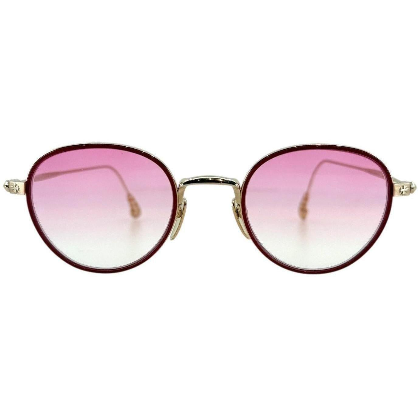 Chrome Hearts Bone Prone IV Glasses Red