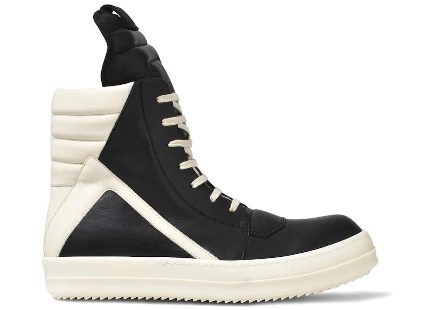Rick Owens Geobaskets Black Milk