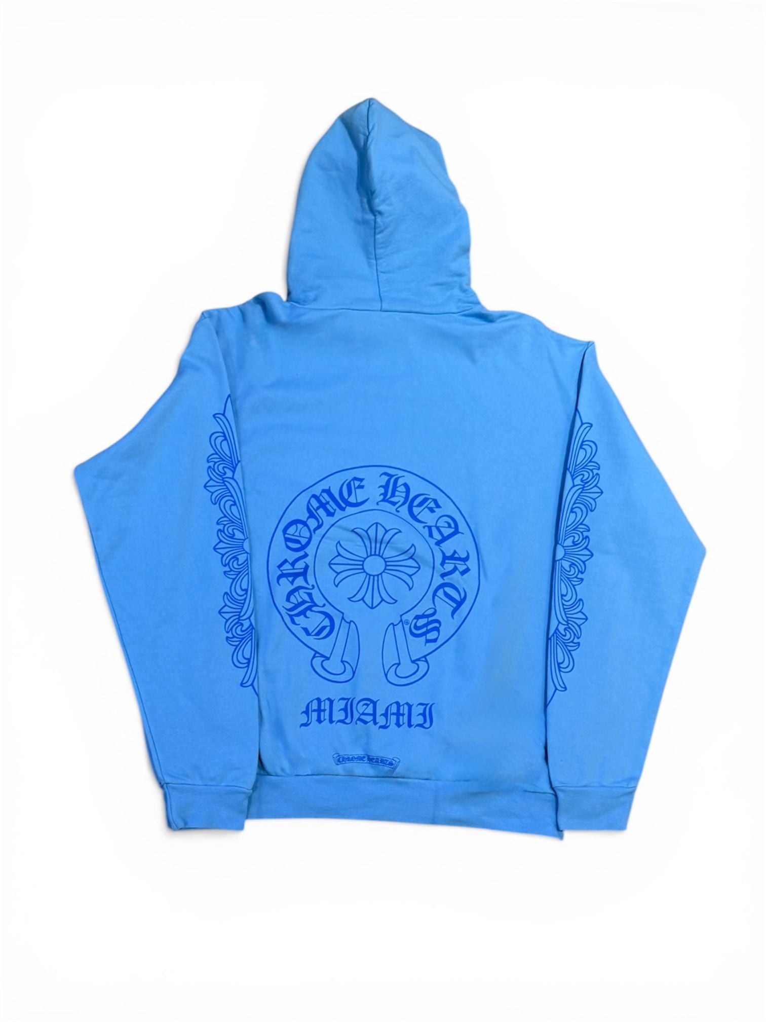 Chrome Hearts Miami Exclusive Hoodie Blue/Dark Blue - Like New