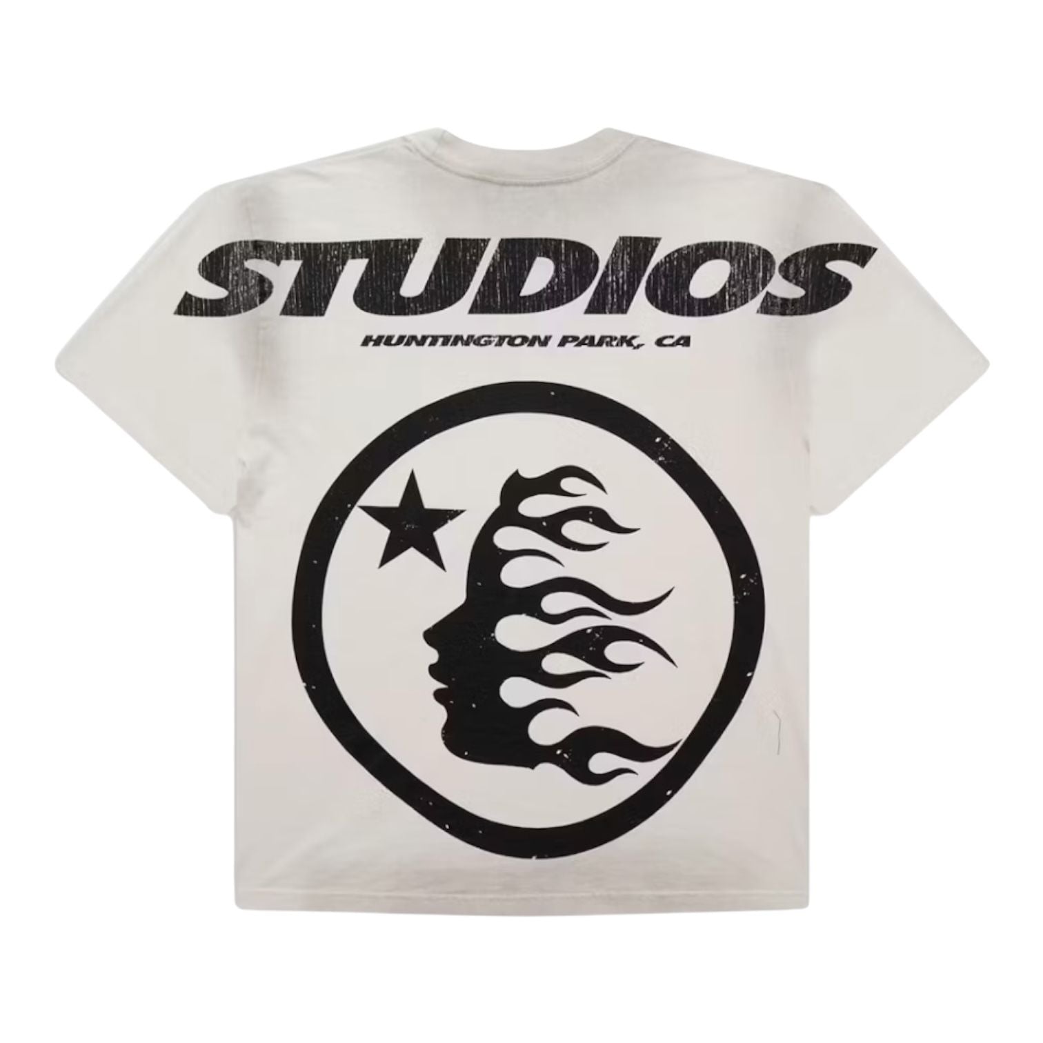 Hellstar Studios Cartoon Logo T-shirt Gray
