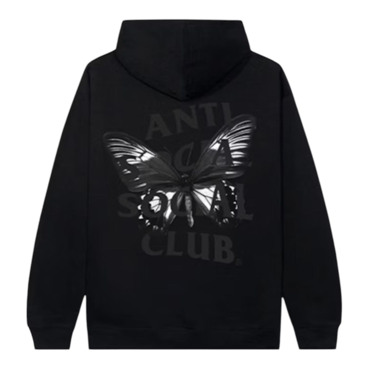 Anti Social Social Club Hidden Sky Hoodie Black