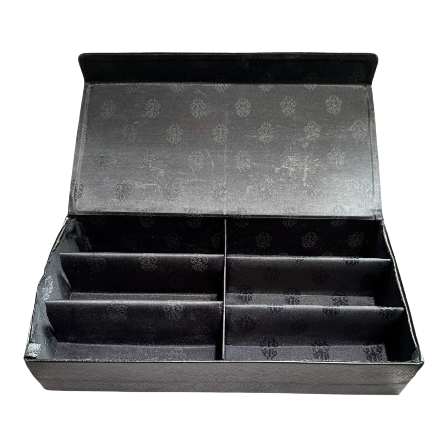 Chrome Hearts Leather Fleur Patch Sunglasses Case