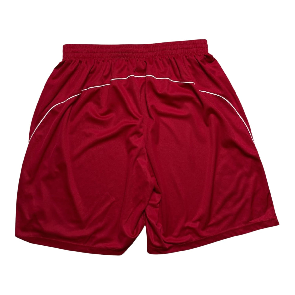 Balenciaga Baggy Mesh Soccer Shorts Red