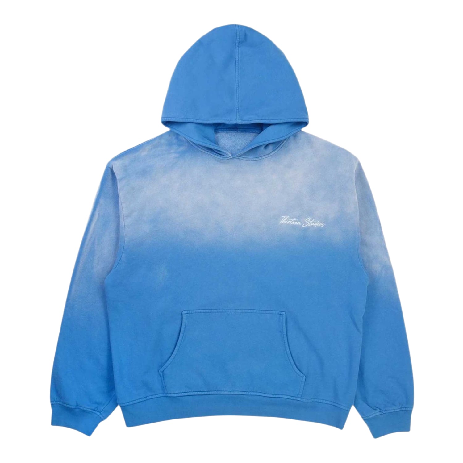 Thirteen Studios Faded Blue Hoodie