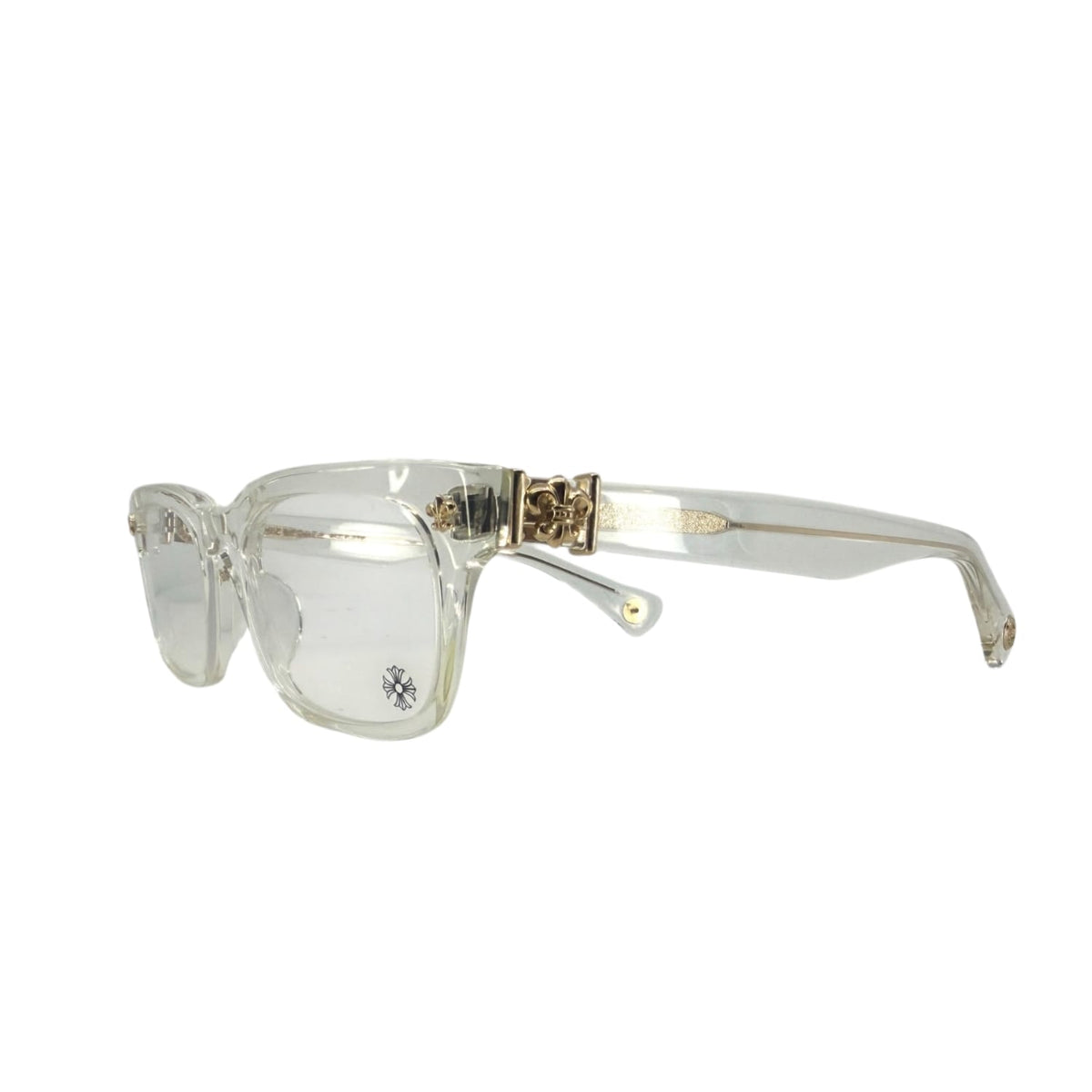 Chrome Hearts Gittin Any ? Crystal/18k Gold Plated Glasses