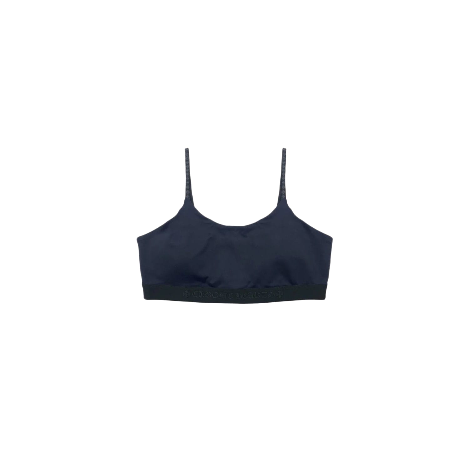 Chrome Hearts Yoga Sports Bra Navy Blue
