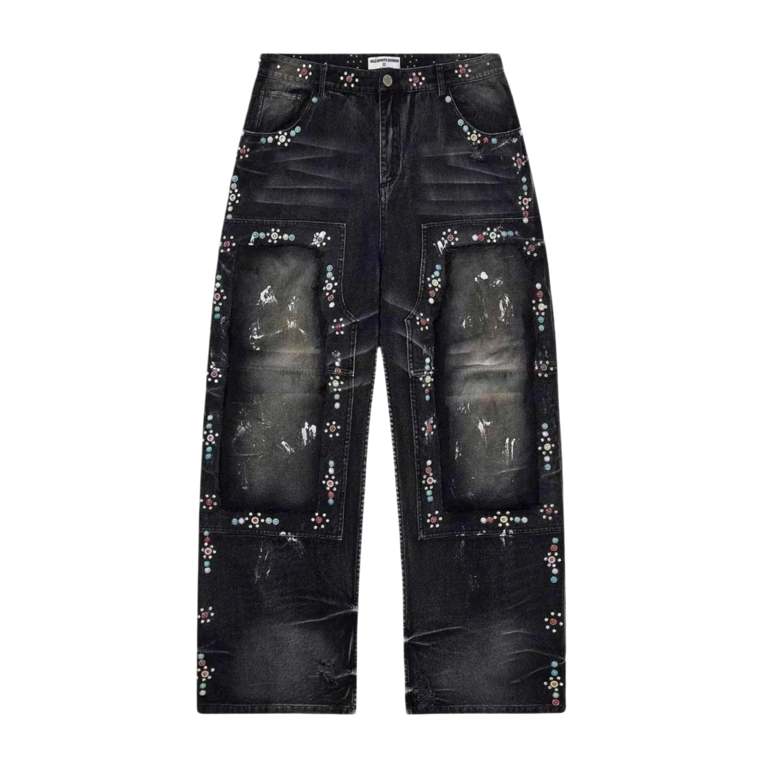Vale Forever DIY Carpenter Jeans Black
