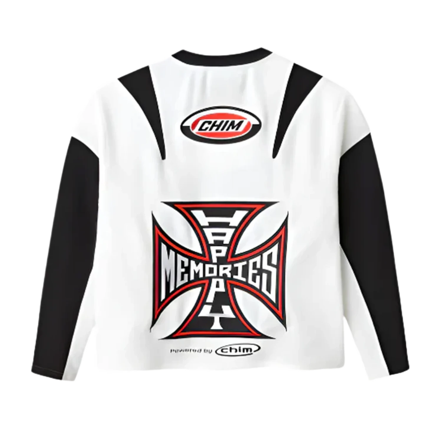 Happy Memories Don't Die HMDD Moteaux Jersey White