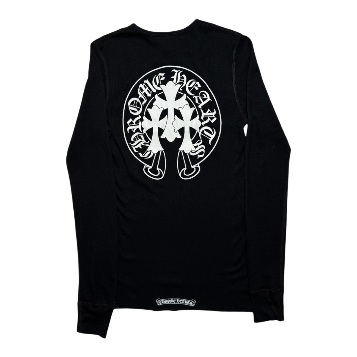 Chrome Hearts Vintage Triple Cross Horseshoe Thermal Black