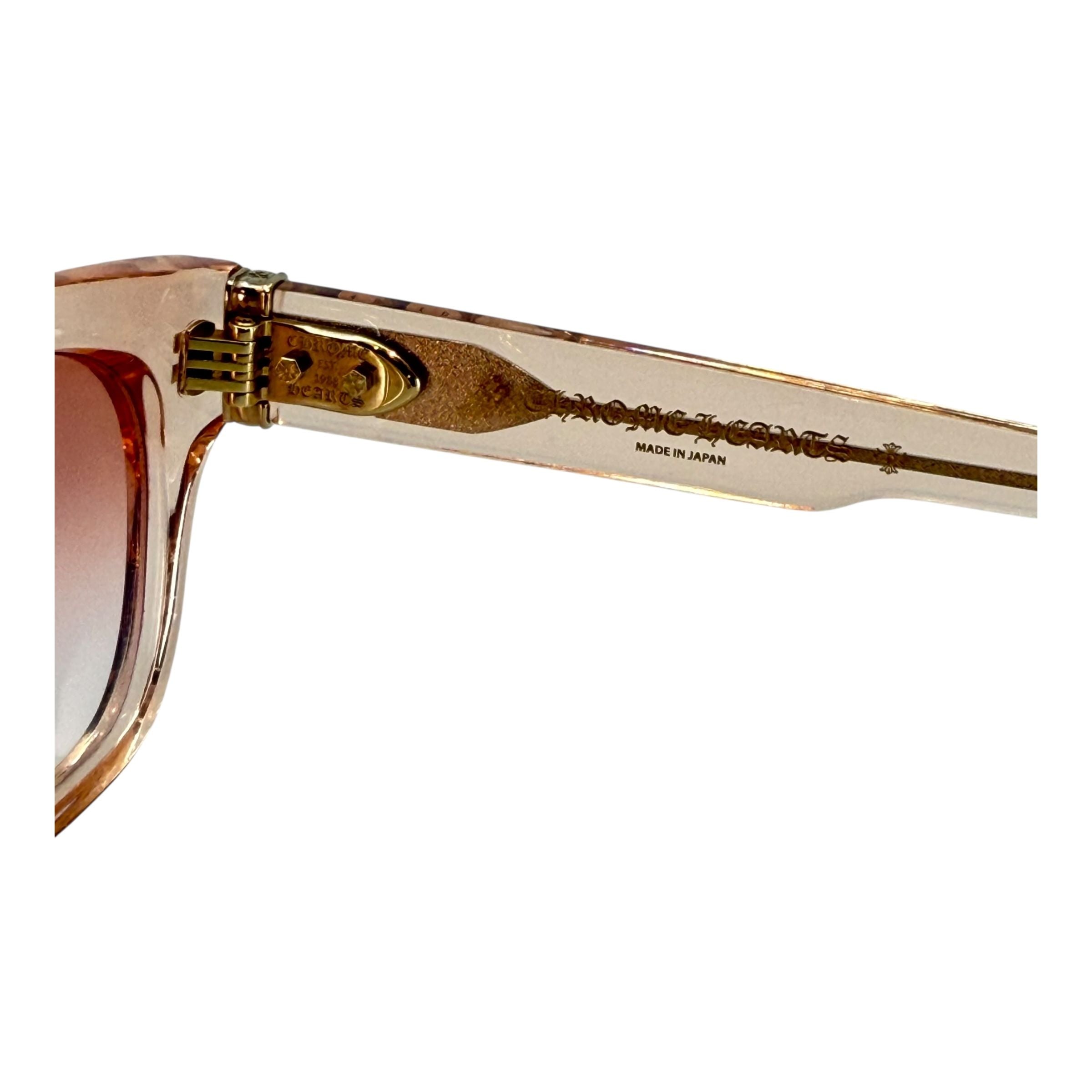 Chrome Hearts Midixathrill II Rose/18k Gold Plated Sunglasses