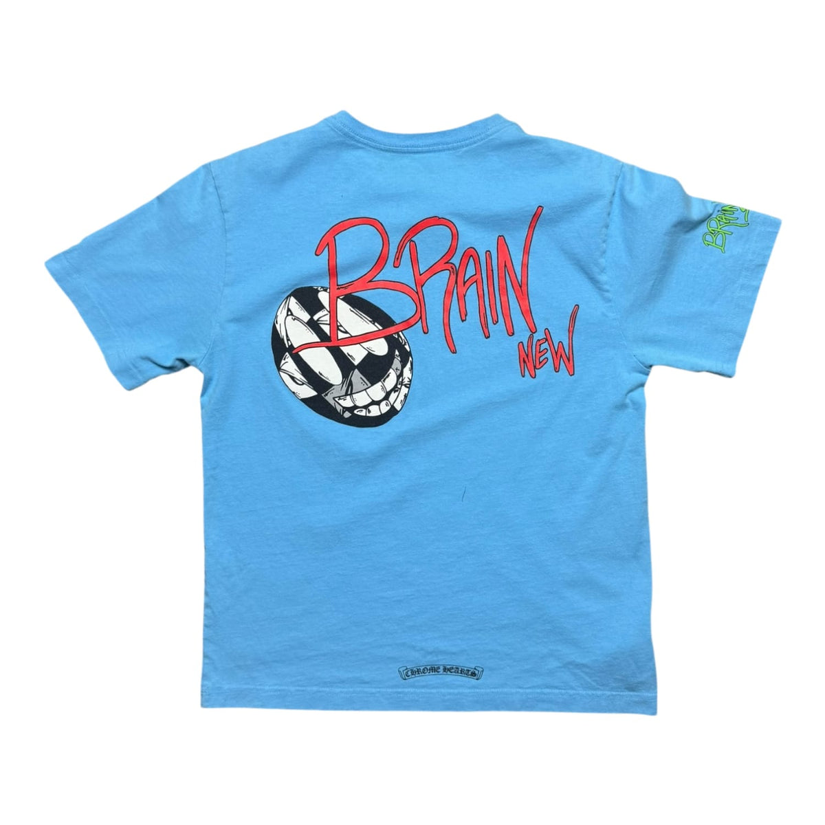 Chrome Hearts x Matty Boy Brain New T-Shirt Blue