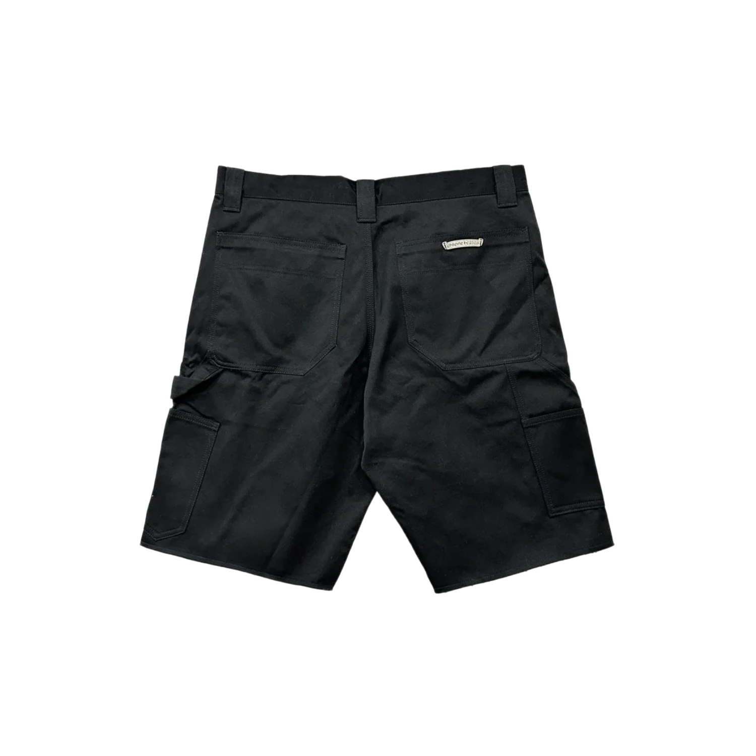 Chrome Hearts Double Knee Carpenter Shorts Black