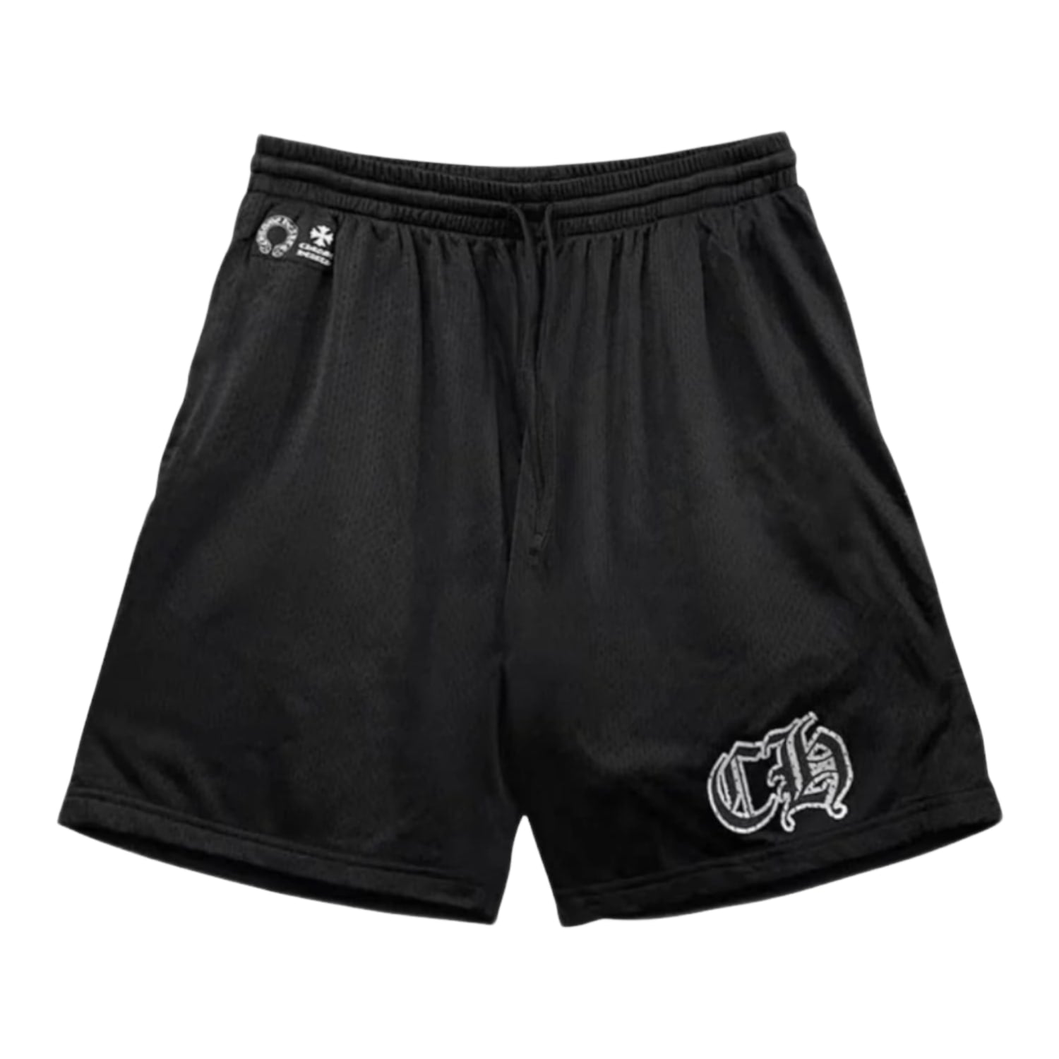 Chrome Hearts Mesh Varsity Shorts Black