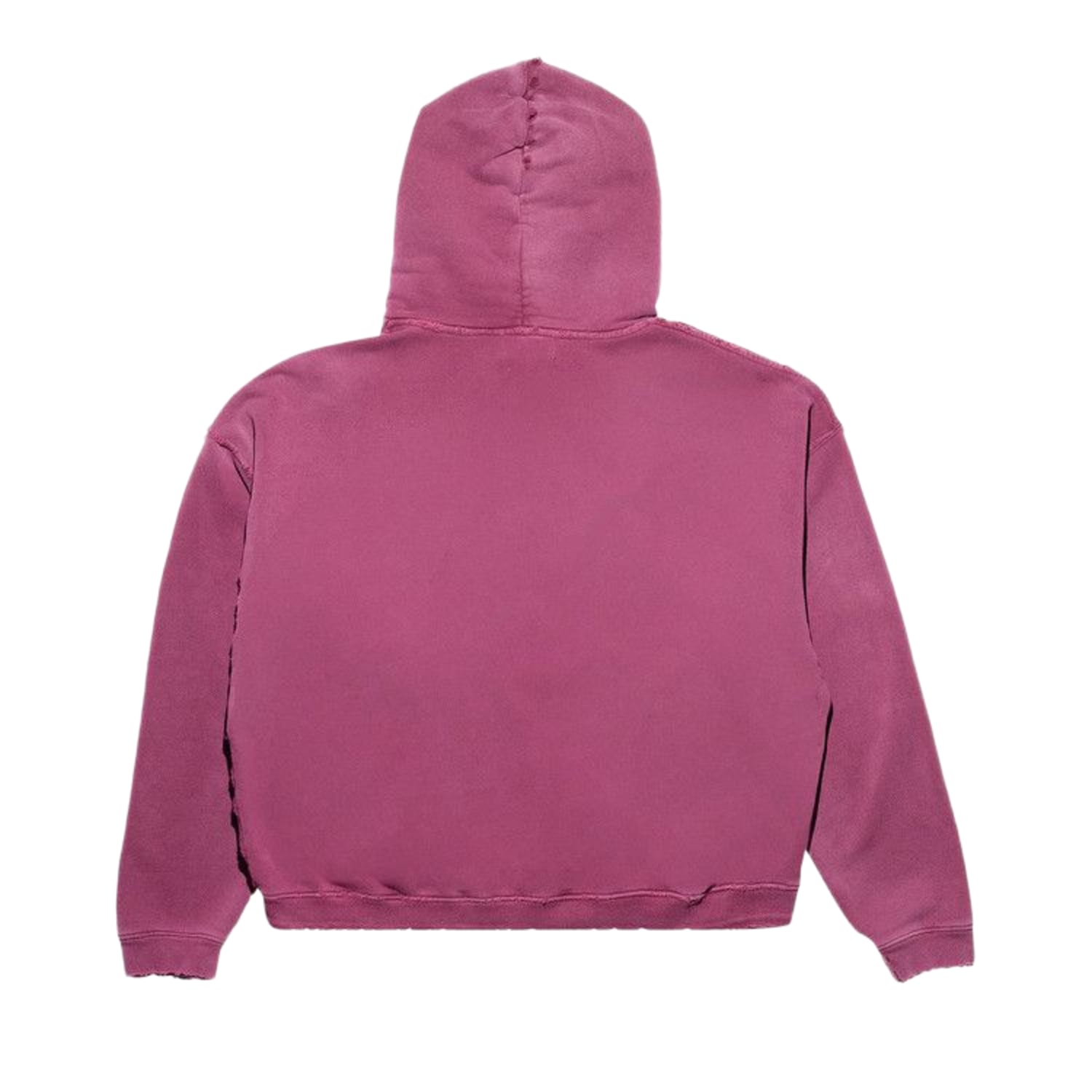 Enfants Riches Déprimés Thrashed Logo Hoodie 'Worn Burgundy/Black'
