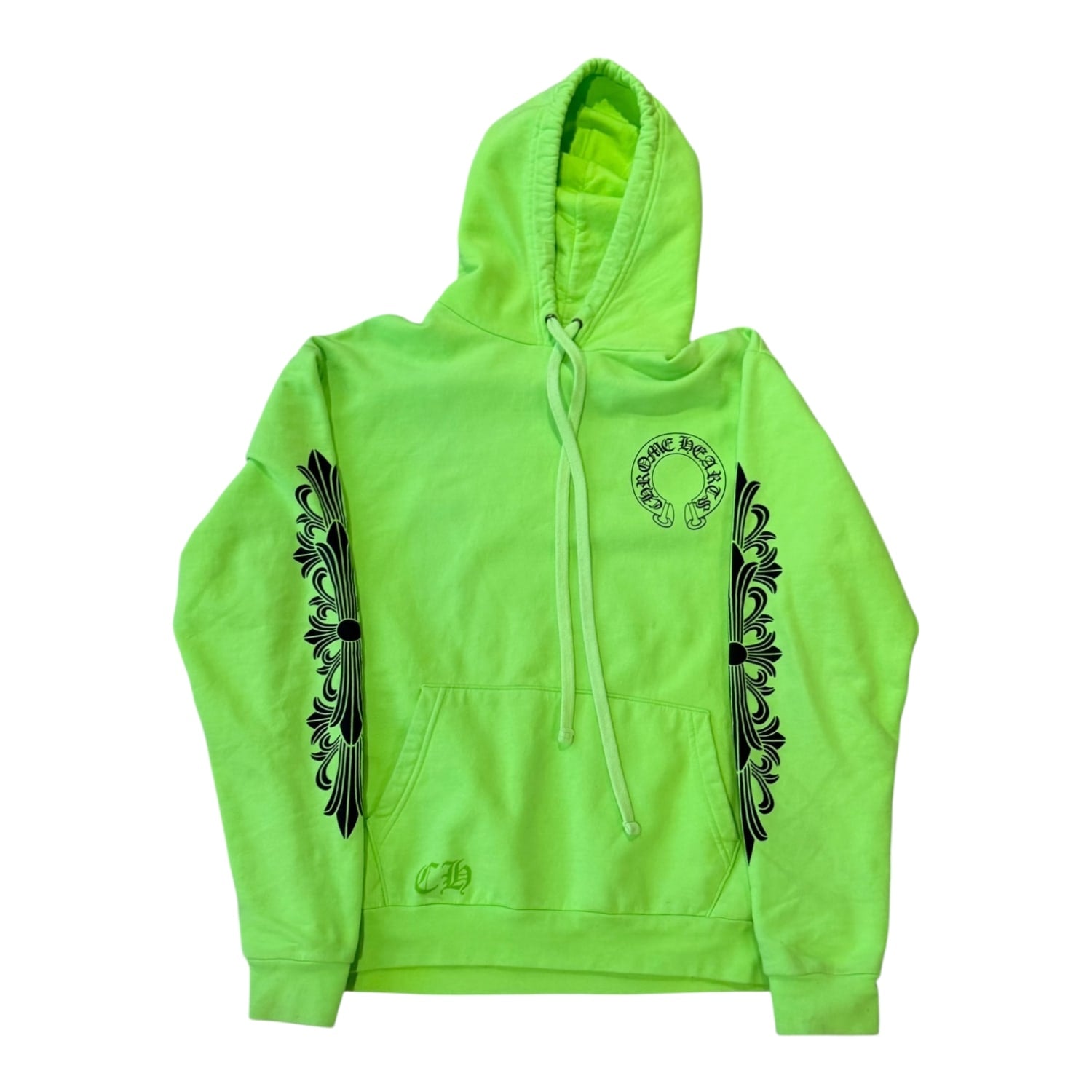 Chrome Hearts Ultra Festival Hoodie 'Neon Green'