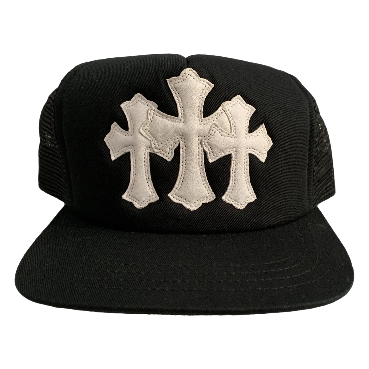 Chrome Hearts Cemetery Trucker Hat Black