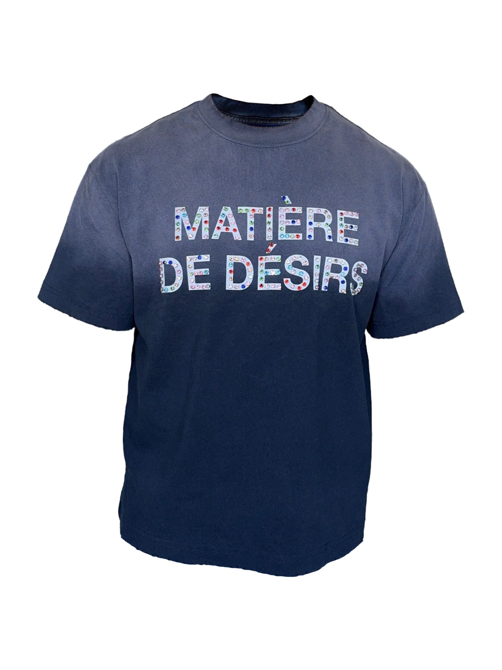 Matière de Désirs Diamonds T-Shirt Navy