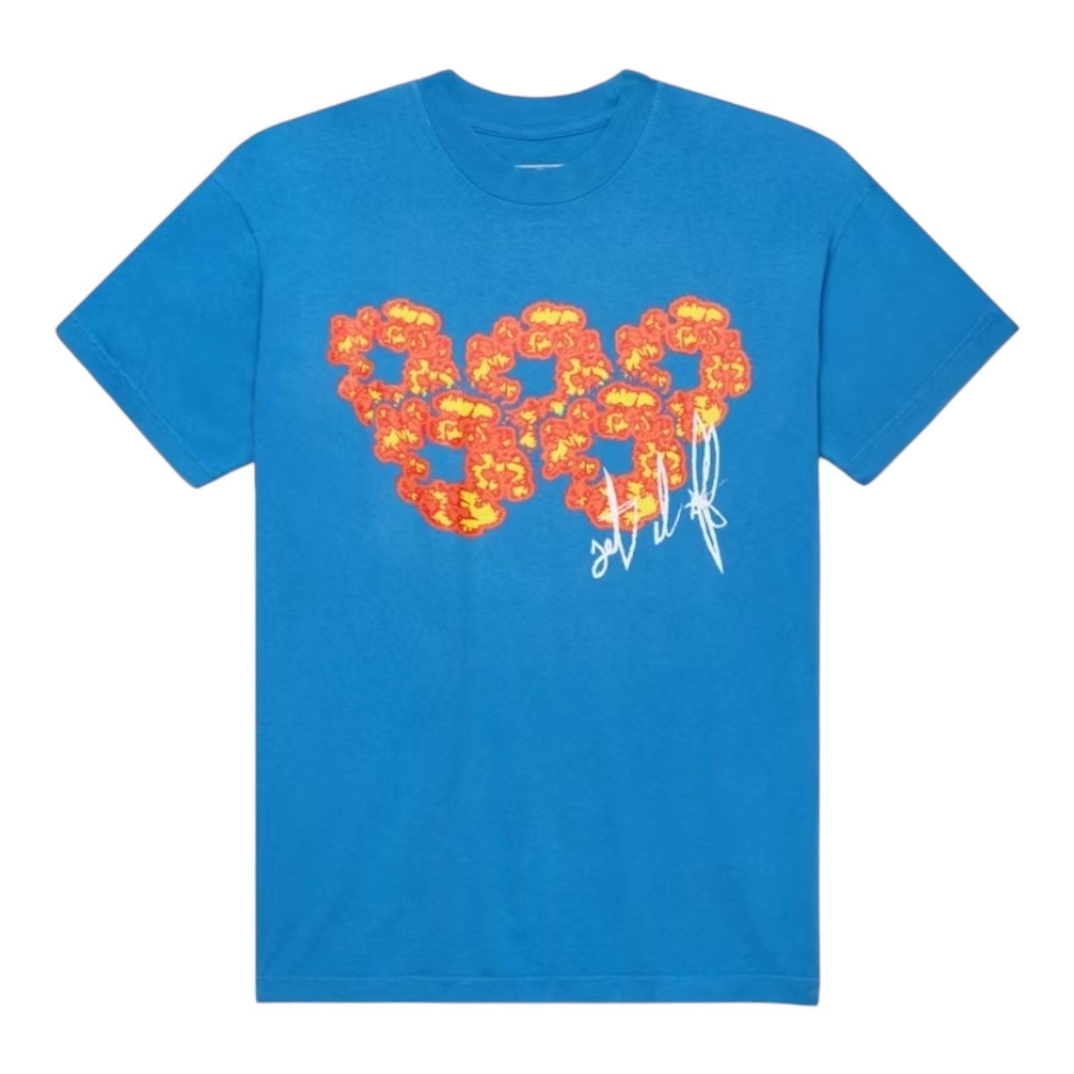 Denim Tears x Offset T-Shirt Blue