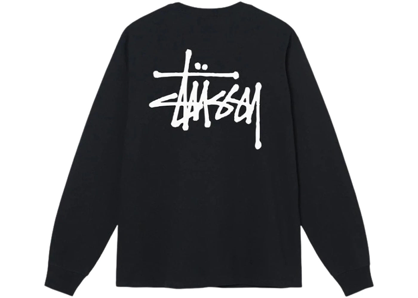 Stussy Basic L/S Tee (SS22) Black
