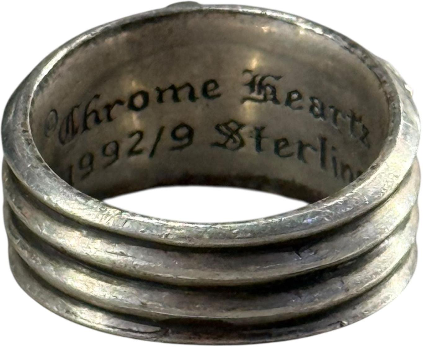 Chrome Hearts Dagger Silver Ring - Size 11