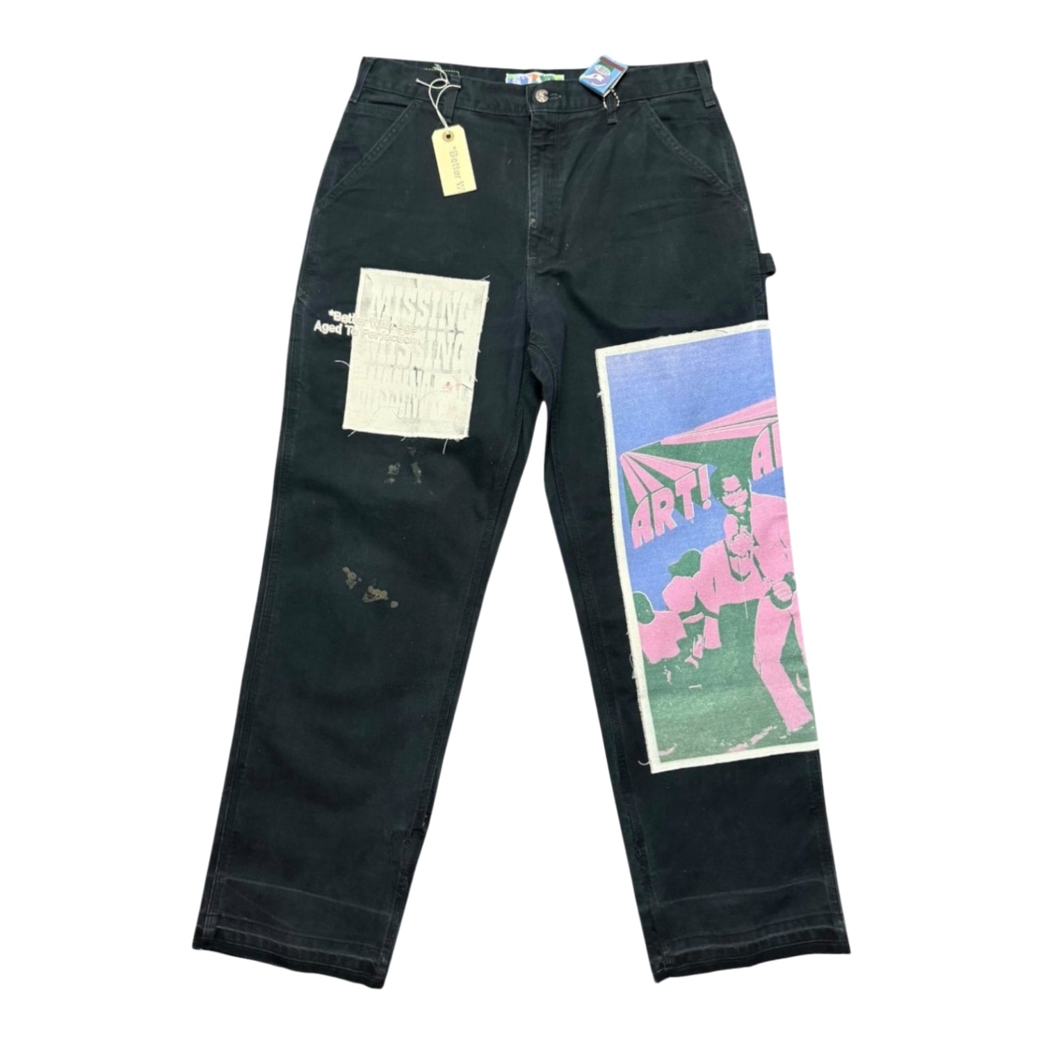 Better With Age Feck Carpenter Jeans Black