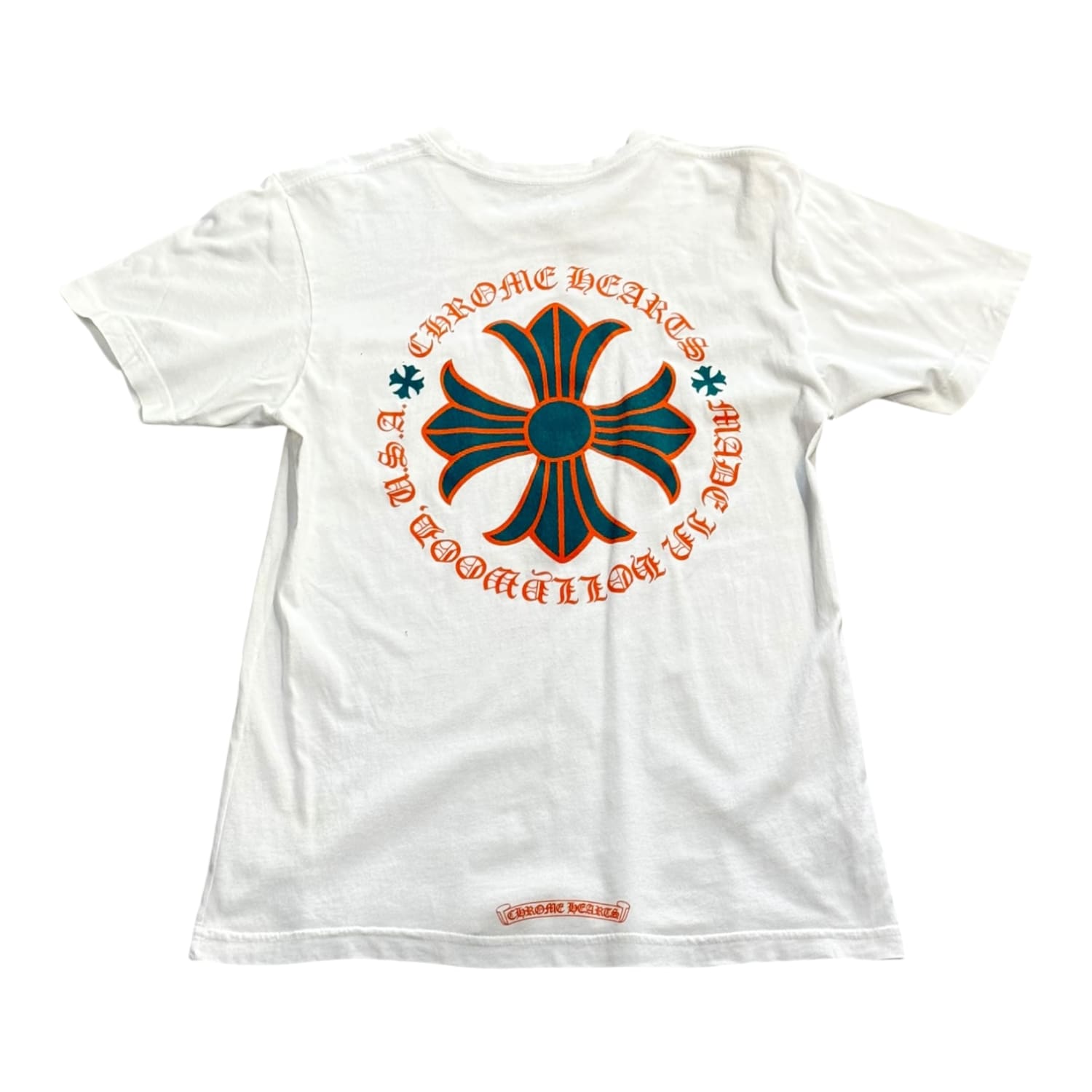 Chrome Hearts Miami Art Basel Exclusive T-shirt White/Green/Orange