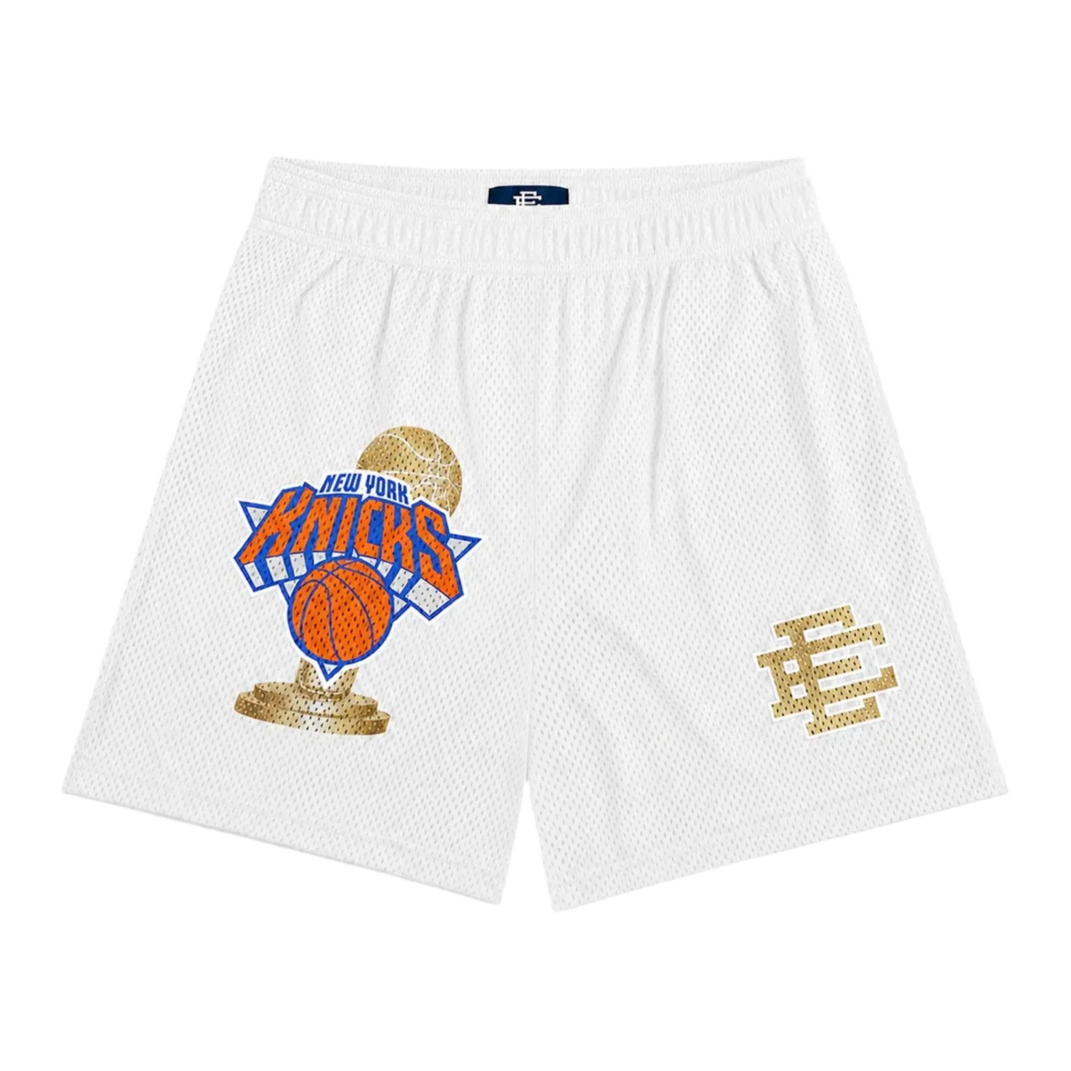 Eric Emanuel x New York Knicks Champ Shorts White/Gold