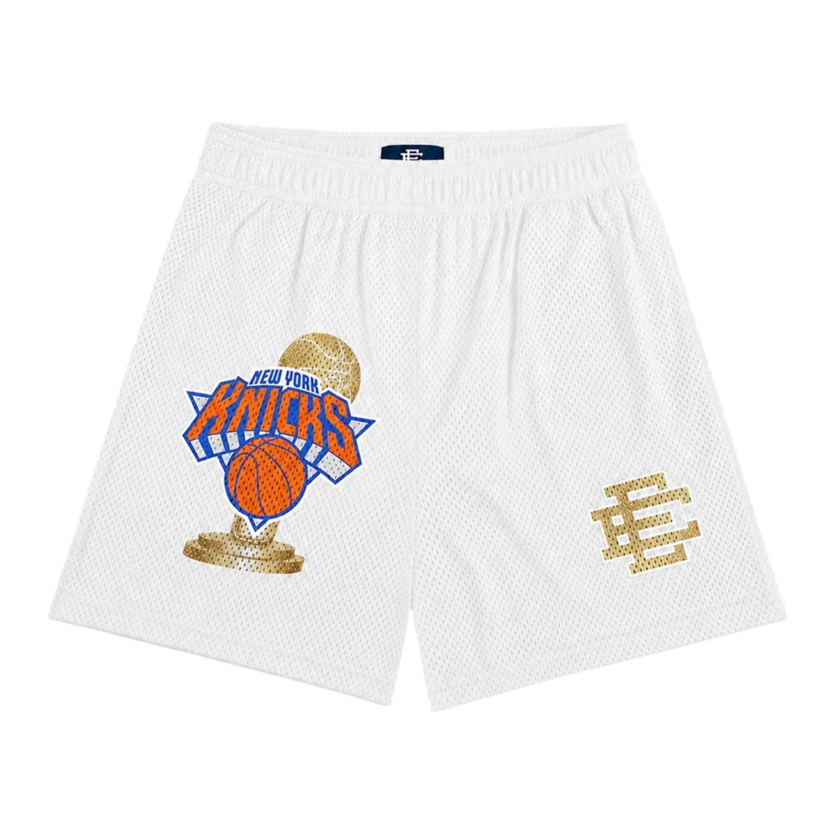 Eric Emanuel x New York Knicks Champ Shorts White/Gold