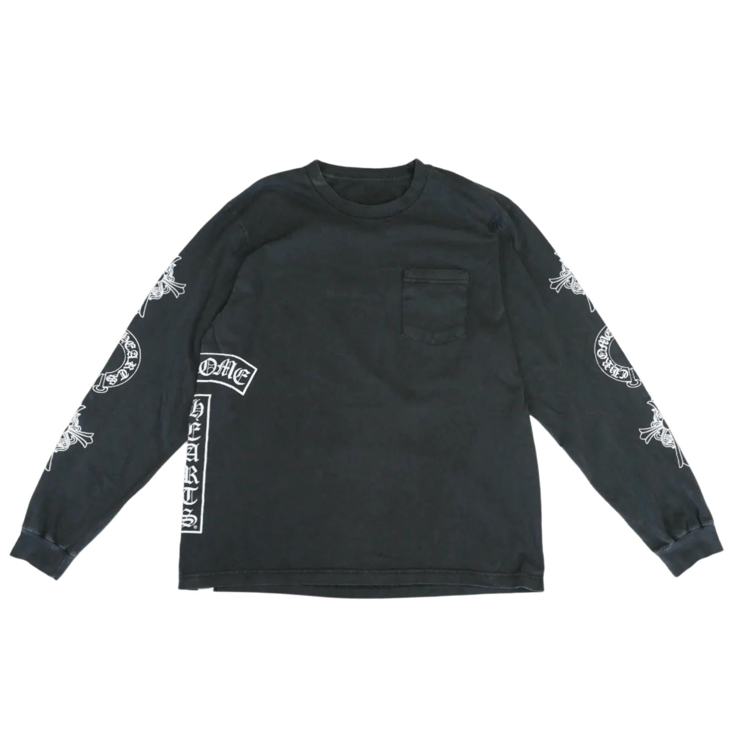 Chrome Hearts Soap and Water L/S T-Shirt Vintage Black