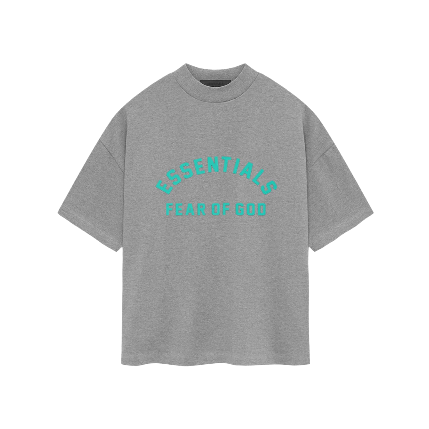 Fear of God Essentials Heavy Jersey SS Tee Dark Heather Oatmeal