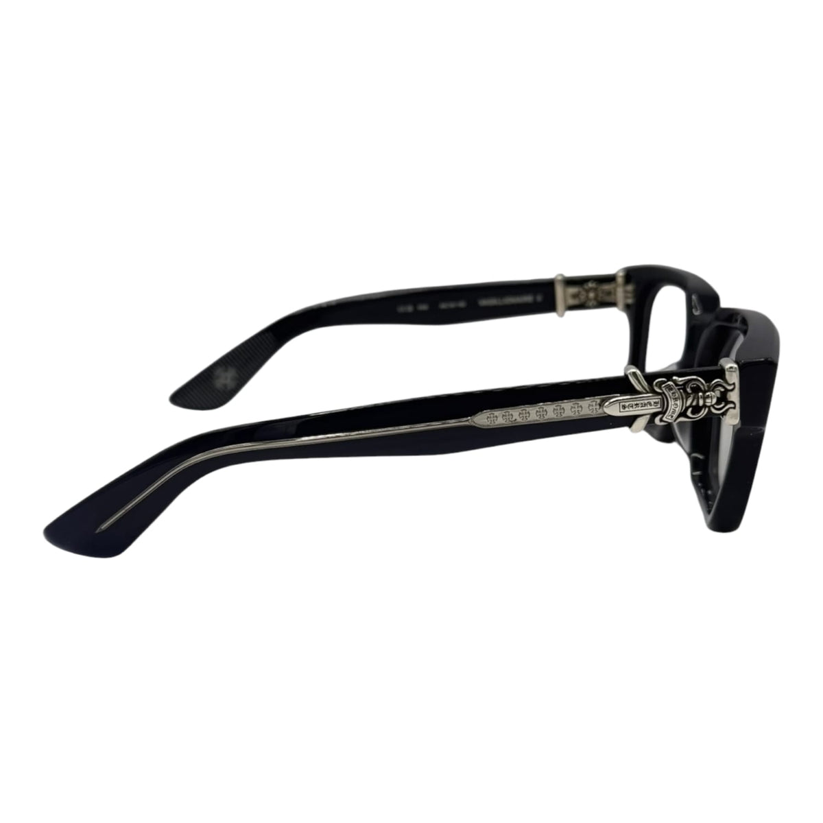 Chrome Hearts Vagillionaire II Peacock Blue/Silver Glasses