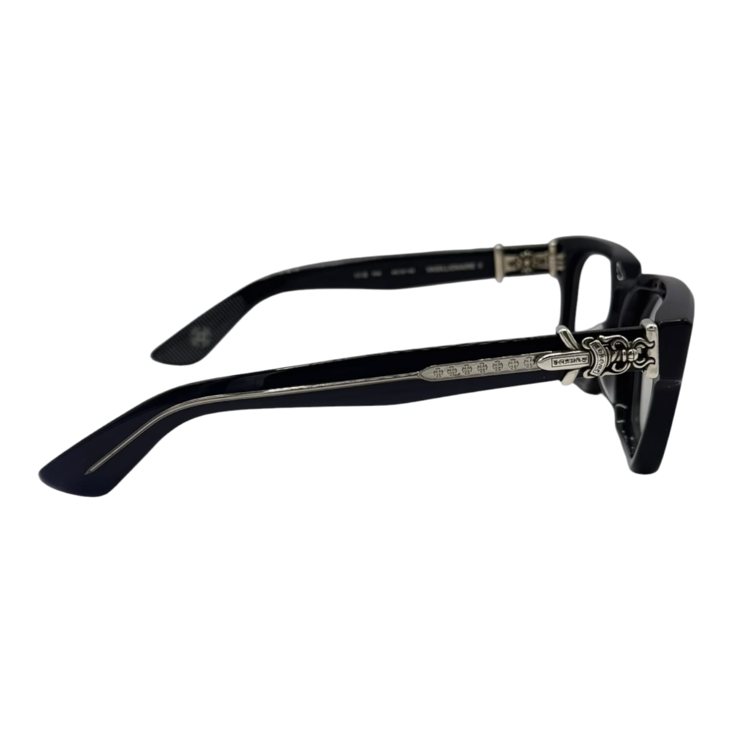 Chrome Hearts Vagillionaire II Peacock Blue/Silver Glasses