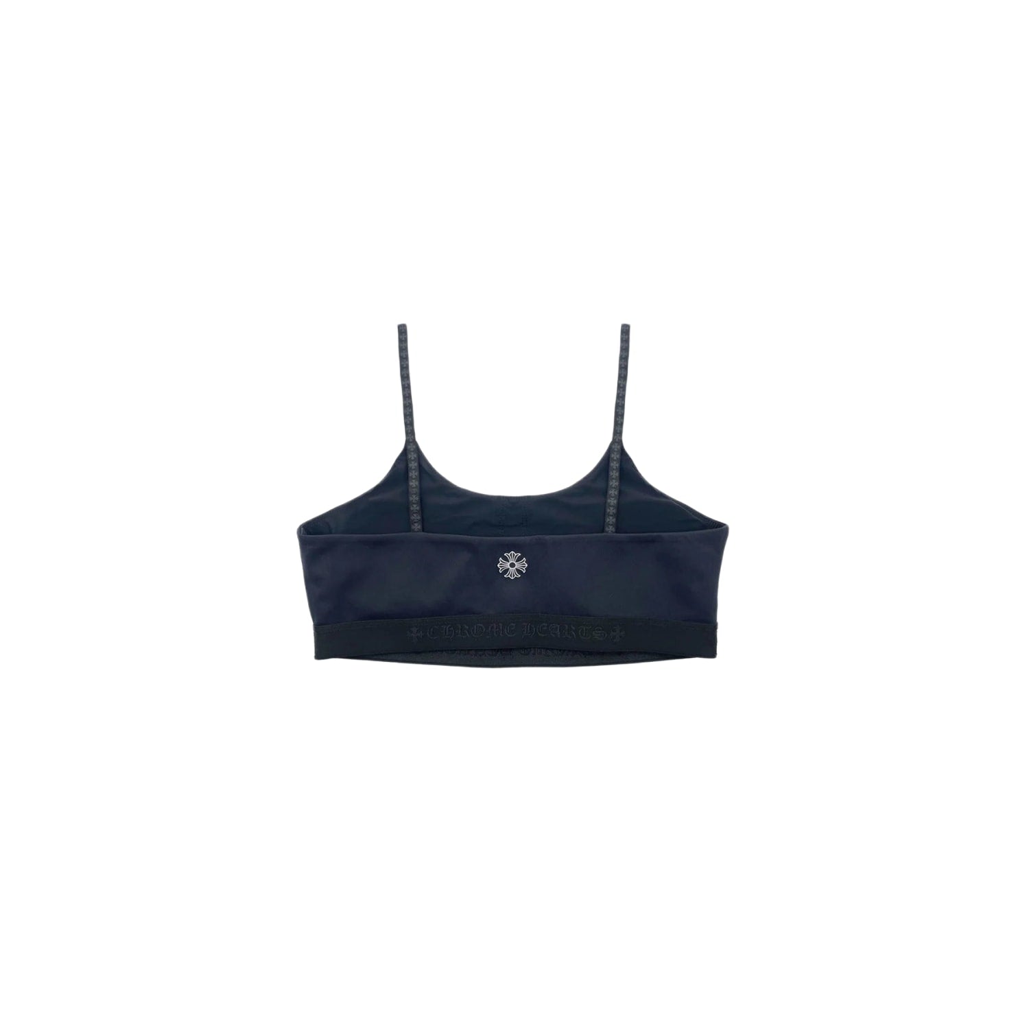 Chrome Hearts Yoga Sports Bra Navy Blue