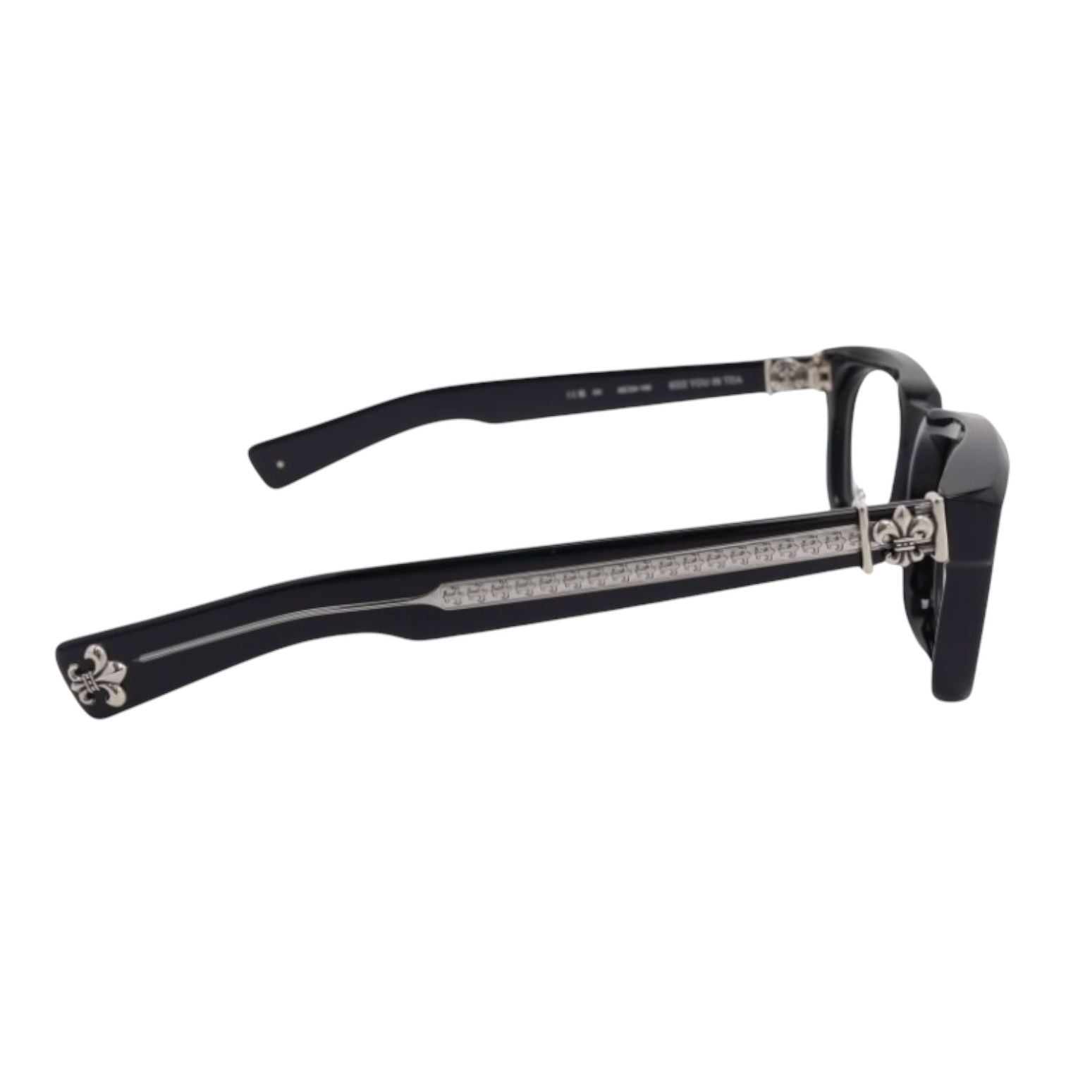 Chrome Hearts See You In Tea Black/Silver Glasses