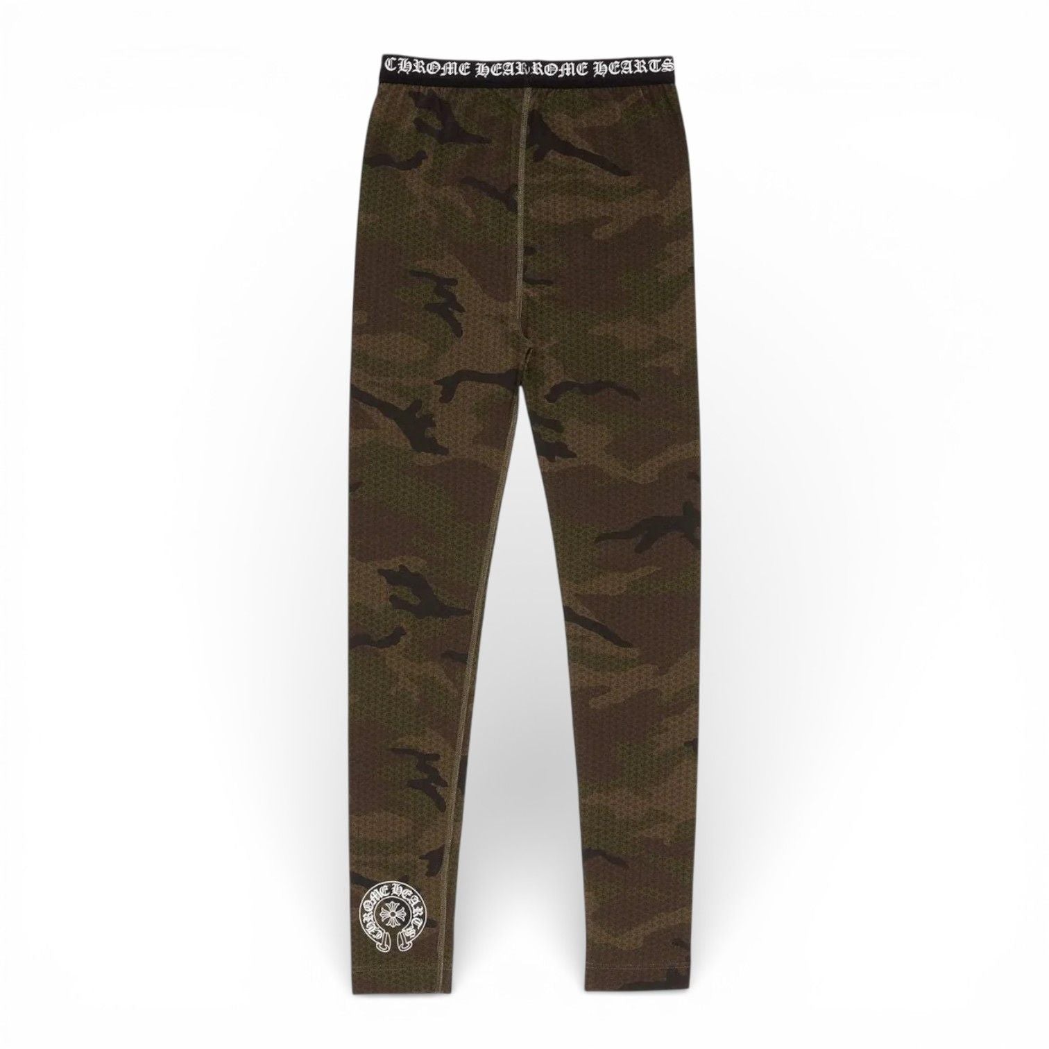 Chrome Hearts Women's Horseshoe Leggings Camouflage