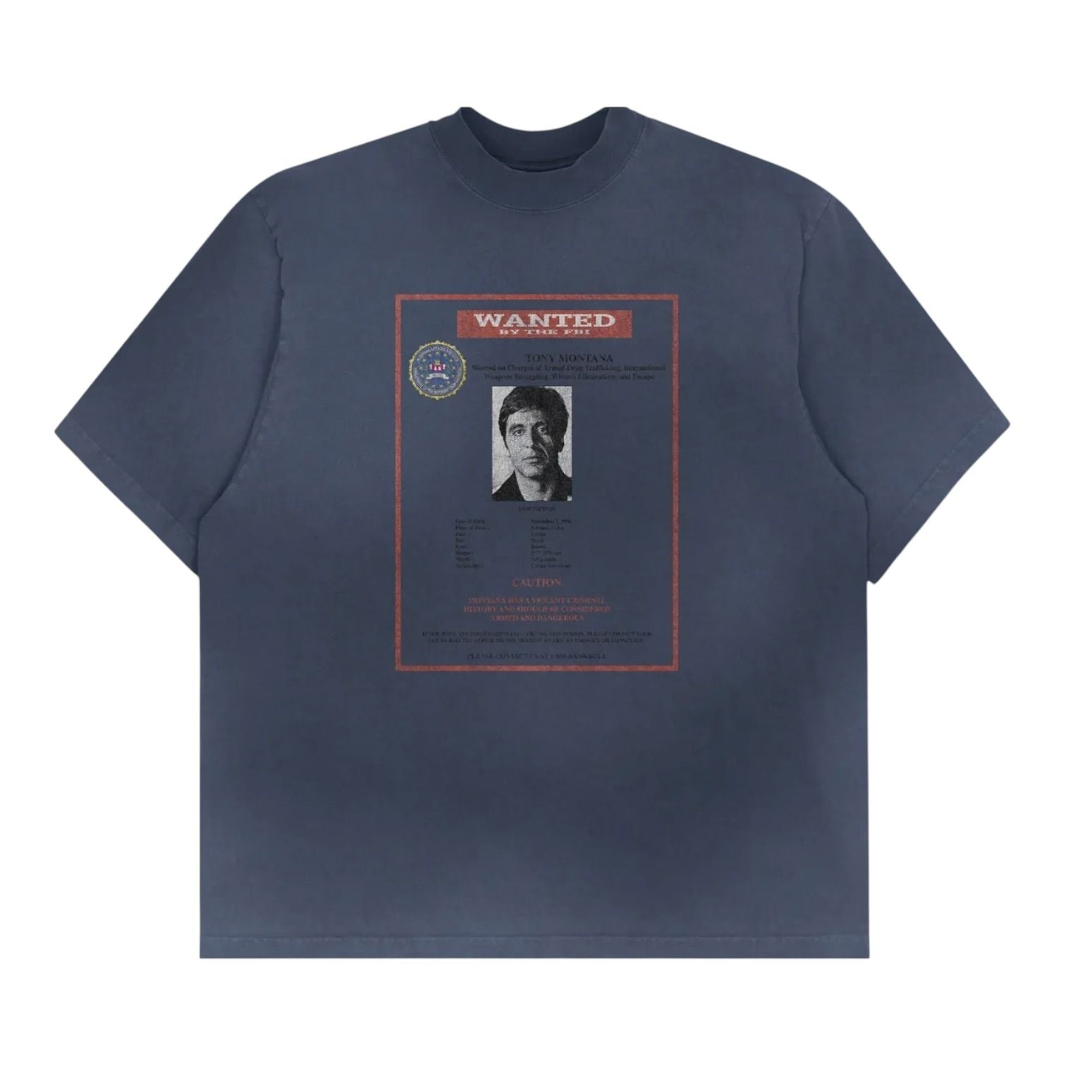 Killtec Tony Montana T-Shirt Blue