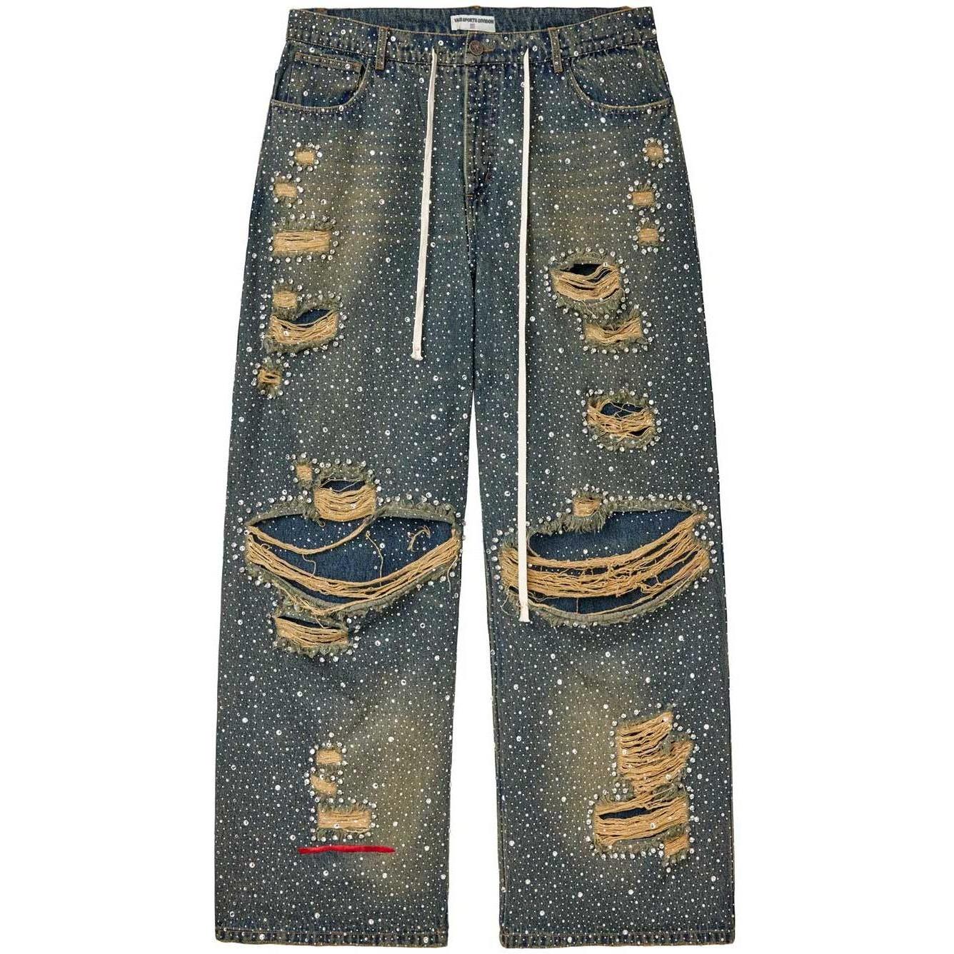 Vale Forever Iced Out Denim Blue