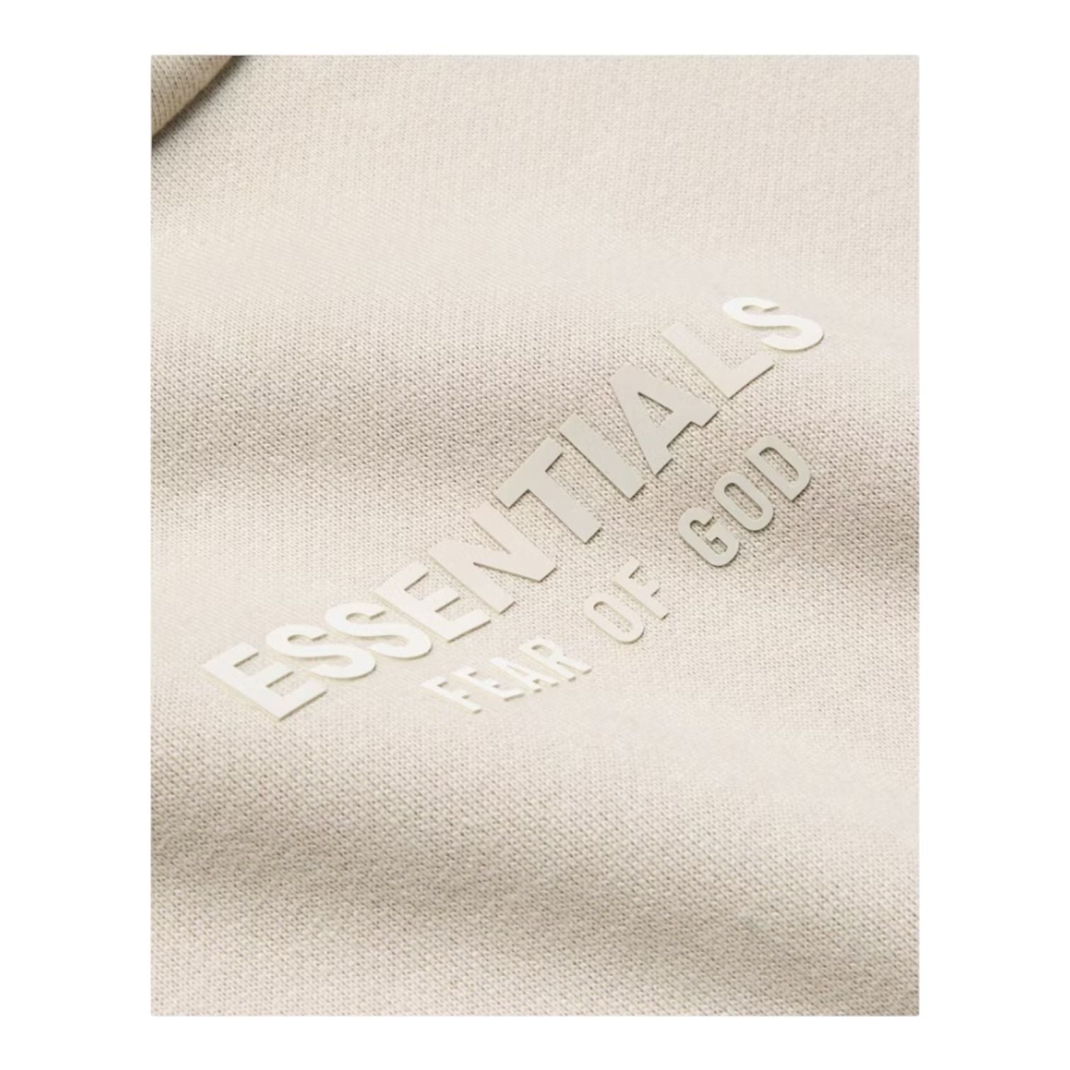 Fear of God Essentials Hoodie Silver Cloud