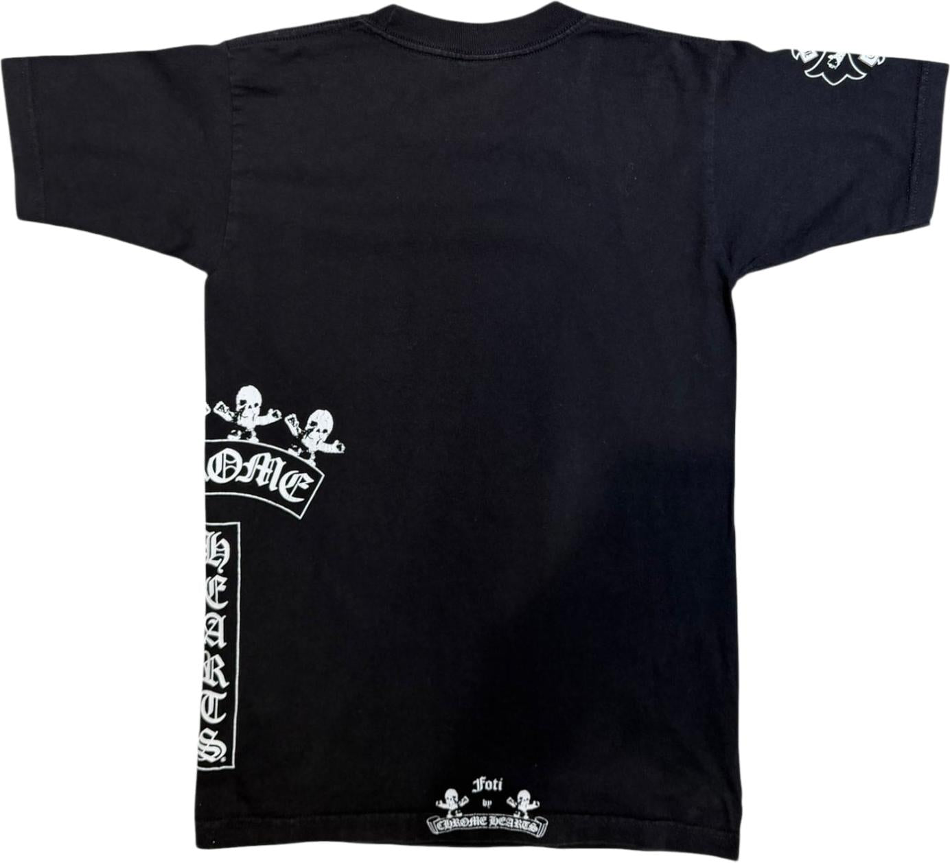 Chrome Hearts Vintage Foti Side Logo T-Shirt Black
