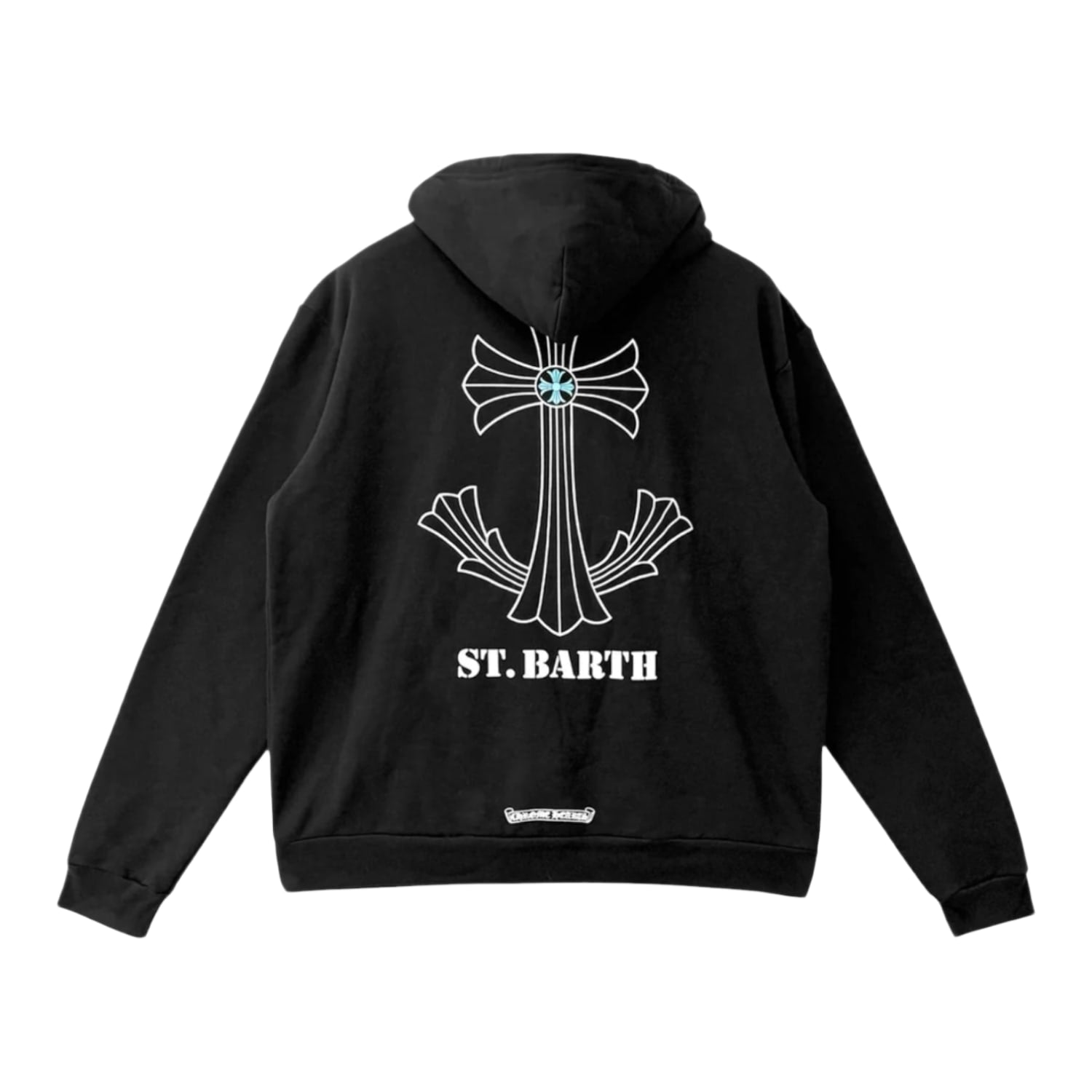 Chrome Hearts St. Barths Exclusive Anchor Hoodie Black