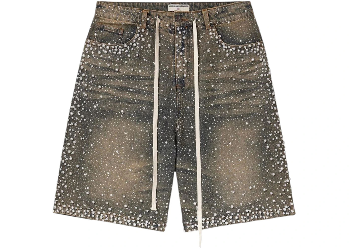 Vale Forever Rainstorm Mid Jorts Mid Wash