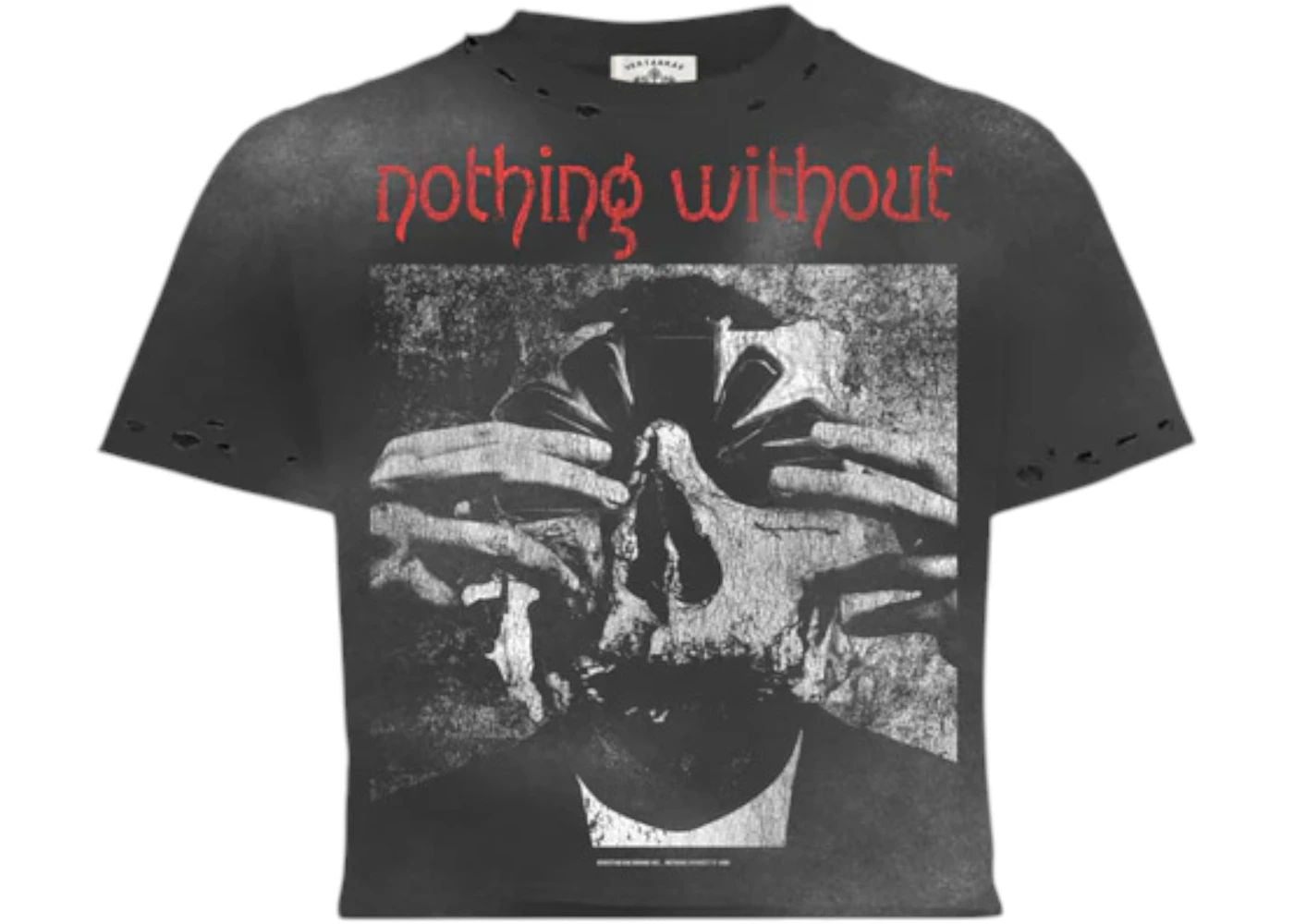 Vertabrae Pressure Point Tee Black