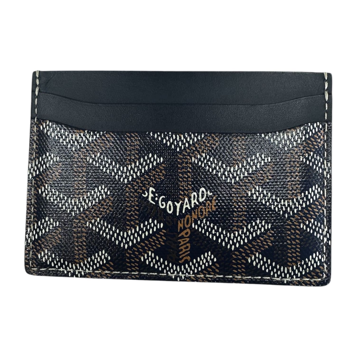 Goyard Saint Sulpice Navy Blue Painted Star